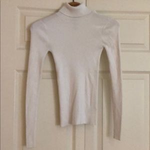 Express ribbed turtleneck